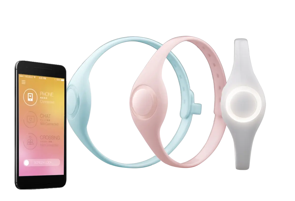 lily スマートフォンと連携するウェアラブルスマートバンド